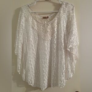 Brand: Lavish Condition: good- like new Style: lace with an attached tank top